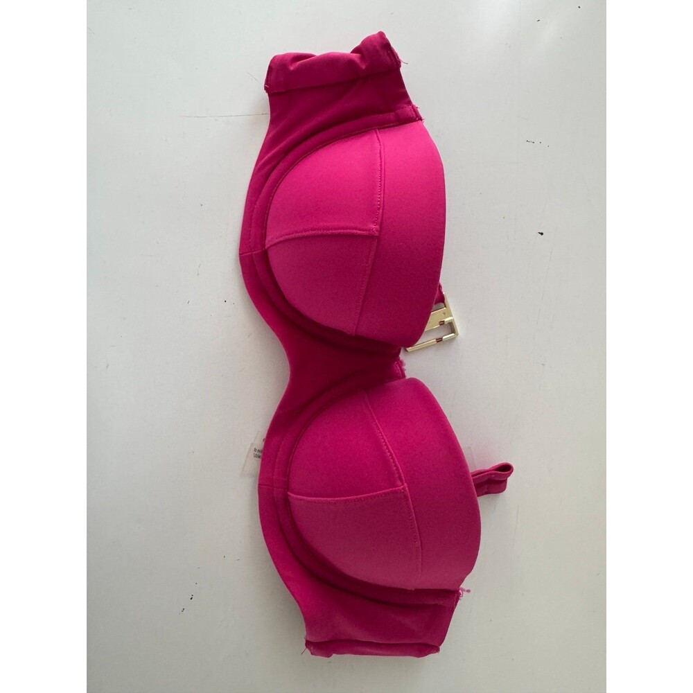 Victoria's Secret PINK Wear Everywhere Push-Up Strapless Swim Top 32B